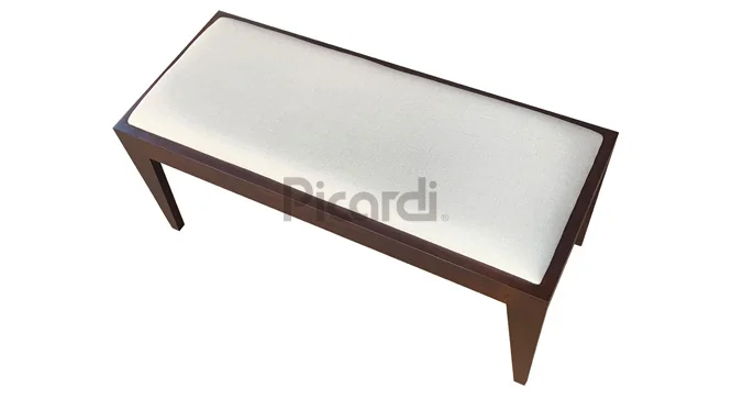 Banco pie de cama moderno para dormitorio