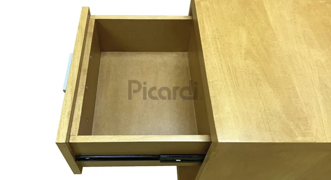 Mesa de luz de madera con cajon