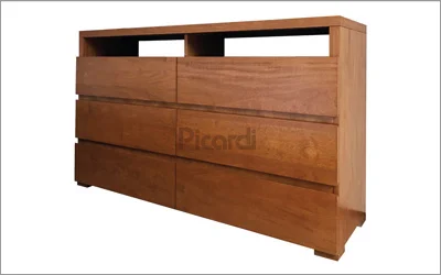 muebles para TV de madera para dormitorio