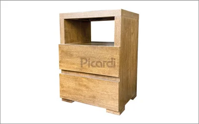 mesas de luz de madera para dormitorio